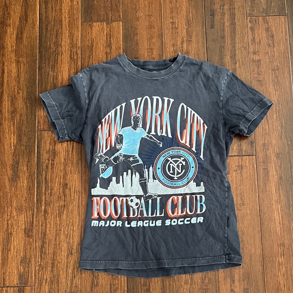 Abercrombie & Fitch New York City Football Club Tee - Black